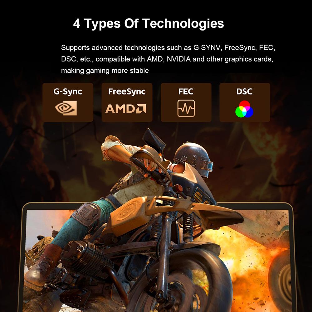 16K DP 2.1 Video Cable, 80Gbps Transfer Rate, 12Bit HDR & VRR Support, Displayport Cord For TV PC Monitor PS5 Xbox Multiple Lengths 1M 2M 3M 5M