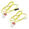 Pack of 4 Refrigerator Defrost Temperature Sensor Probe Refrigerator Temperature Sensor Suitable for Multiple Models