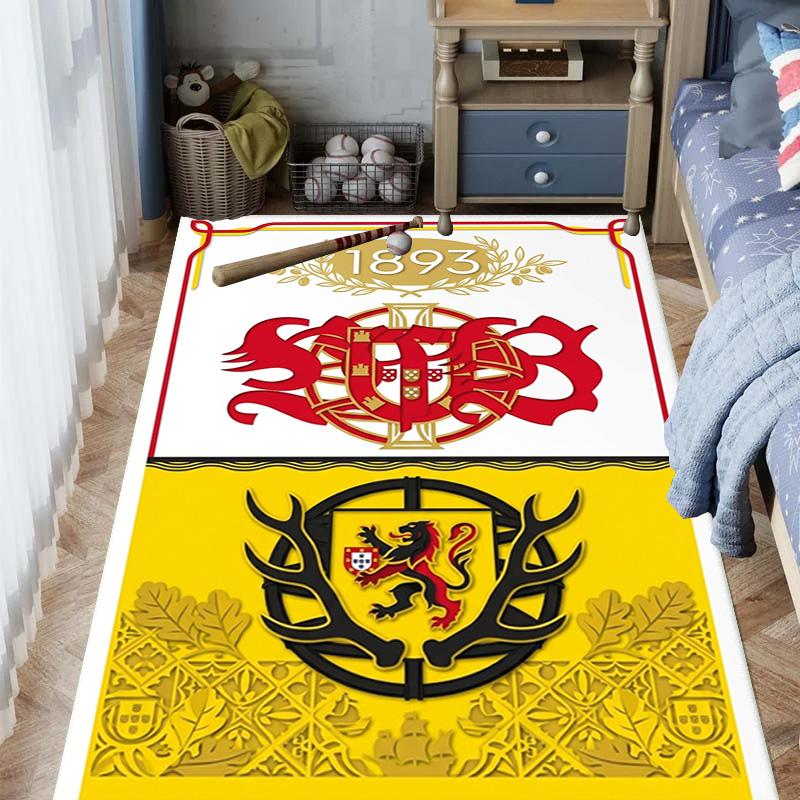 Royal Heraldry Ornate Design carpet printing Home Decor Christmas gifts Dormitory decoration Fashion