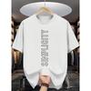 Tailles européennes Mode d'été Homme T-shirt à Manches Courtes avec Motif et Impression de Lettres