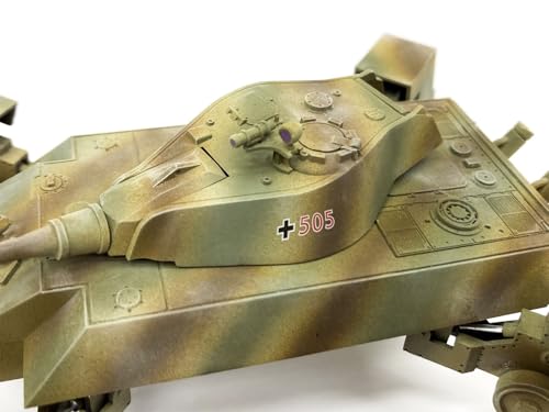 Rocket Models 1/72 German Biela-Füssler Type Tusk Turret Ausf. G with 12.8cm Gun, Operation Typhoon, January 1942, Plastic Model Kit 47062 (Tank)