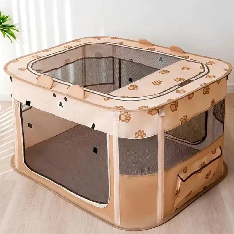 Cat House Delivery Room Puppy Kitten House Sweet Cozy Sweet Cat Bed Comfortable Cats Tent Folding for Dog Cats Supplies