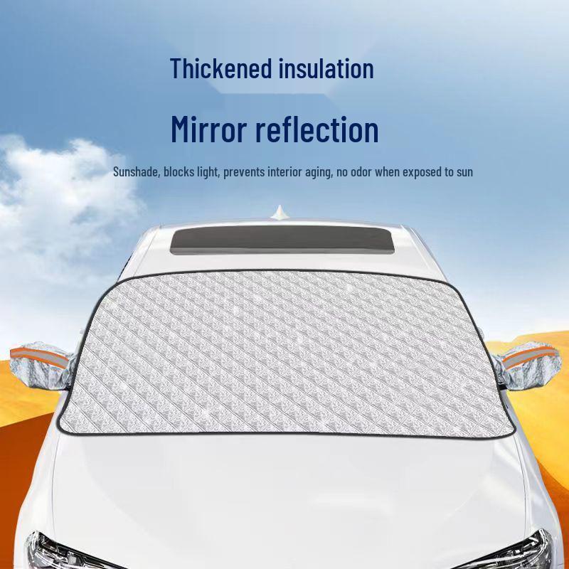 All-Season Windshield Cover: Magnetic Anti-Freeze & Sun Block Protection for Cars