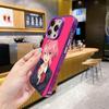 Dandadan Aira Shiratori Phone Case for iPhone 17 16 15 14 13 12 11 X XR XS 8 7 Air Pro Max Plus Purple Translucent Cover