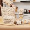 20pcs/roll Reusable Kitchen Towels High Absorbency Cleaning Rag Tear-Towel Roll Kitchen Cleaning