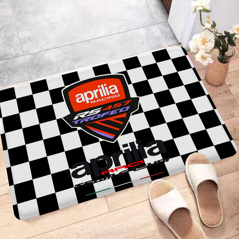 

A-ApriliaS Logo Door Mat Washable Non-Slip Living Room Sofa Chairs Area Mat Kitchen Doormat Area Rug 40x60cm