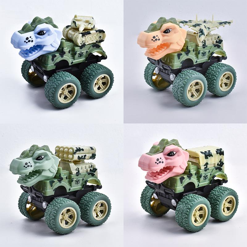 Children's Four-Wheel Drive Off-Road Stunt Car - Durable Inertial Toy Model