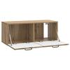 Wall Mounted TV Cabinet Artisan Oak Finish 78.5 x 31 x 30 cm