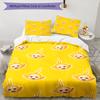 3pcs Teletubbies Bedding Set Duvet Cover Closure Includes 1 Duvet Cover & 2 Pillowcases, Soft and Comfortable for All Seasons.