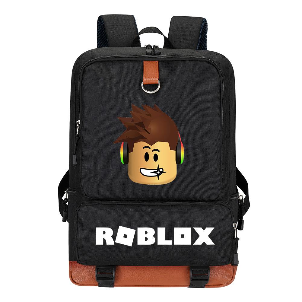 Game Virtual World Peripheral Backpack Elementary And Secondary School Student Cartoon School Bag Backpack