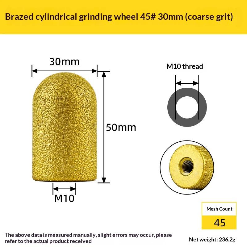 Circular Diamond Grinding Head Rear Water Blocking Arc Polishing For Stone Ceramic Tile Cast Iron Glass Countertops Care Tools