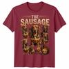 Dachshund Dog Unisexs Unisexs T Shirt Vintage 90s Retro Sausage Dog Pet Unisex Tee