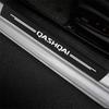 Set da 5 Pezzi Adesivo Soglia Battitacco Portiera Auto Per Nissan Qashqai J10 J11 J12 2013 2015 2016 2017 2018 2019 2020 2021 Emblema Qashqai