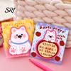 Creative Message Pads 4Pcs Cartoon Dog Shape Note Set Cute Self-Adhesive Memo Soft Adhesive Sheets for Students Office Removable Notepads Reminders