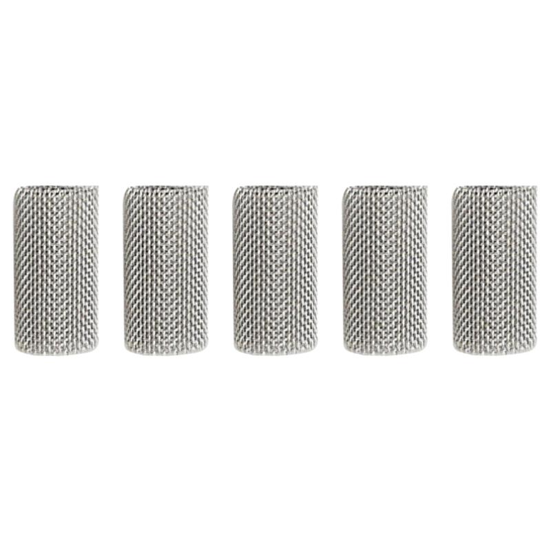 

5 шт. Для дизельного воздушного парковочного отопителя 3-слойная фильтрующая сетка Автомобильная свеча накаливания Горелка Сетчатый экран Фильтр 310S Нержавеющая сталь