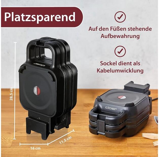 Vaflovač Cloer 6150