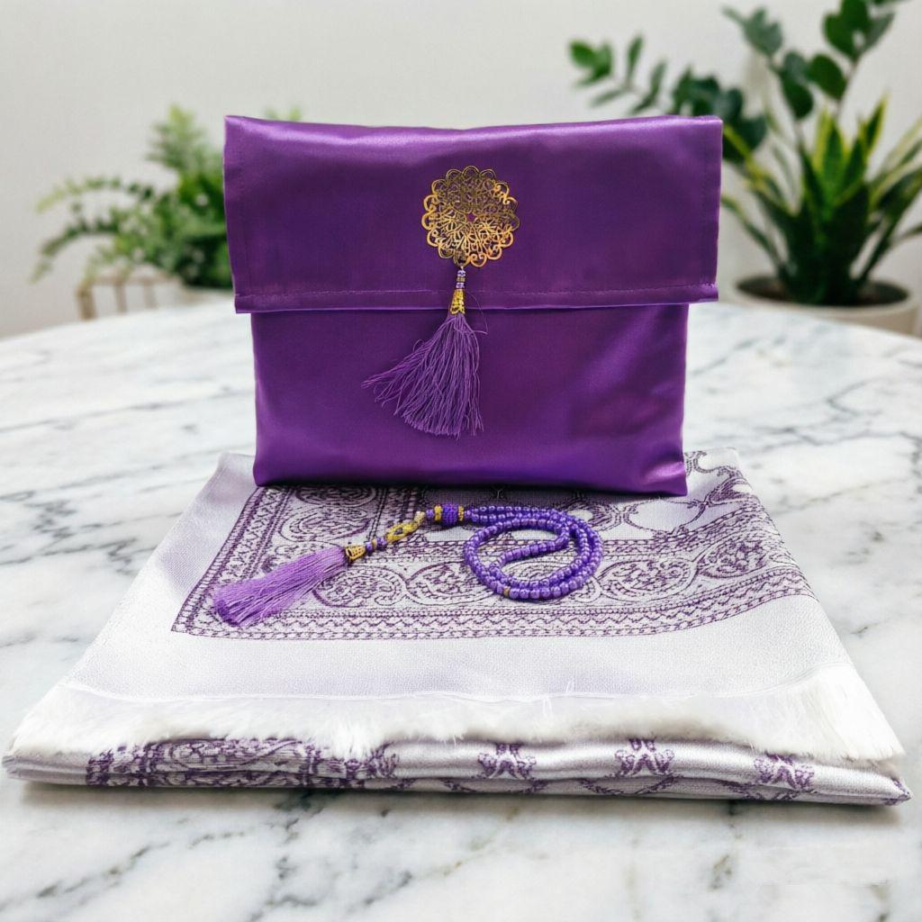 Four Seasons Elastic Thread Prayer Mat with Retro Pattern