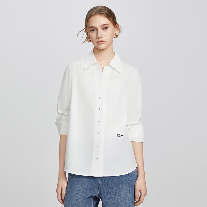 Women's Elegant Lapel Long-Sleeve Shirt