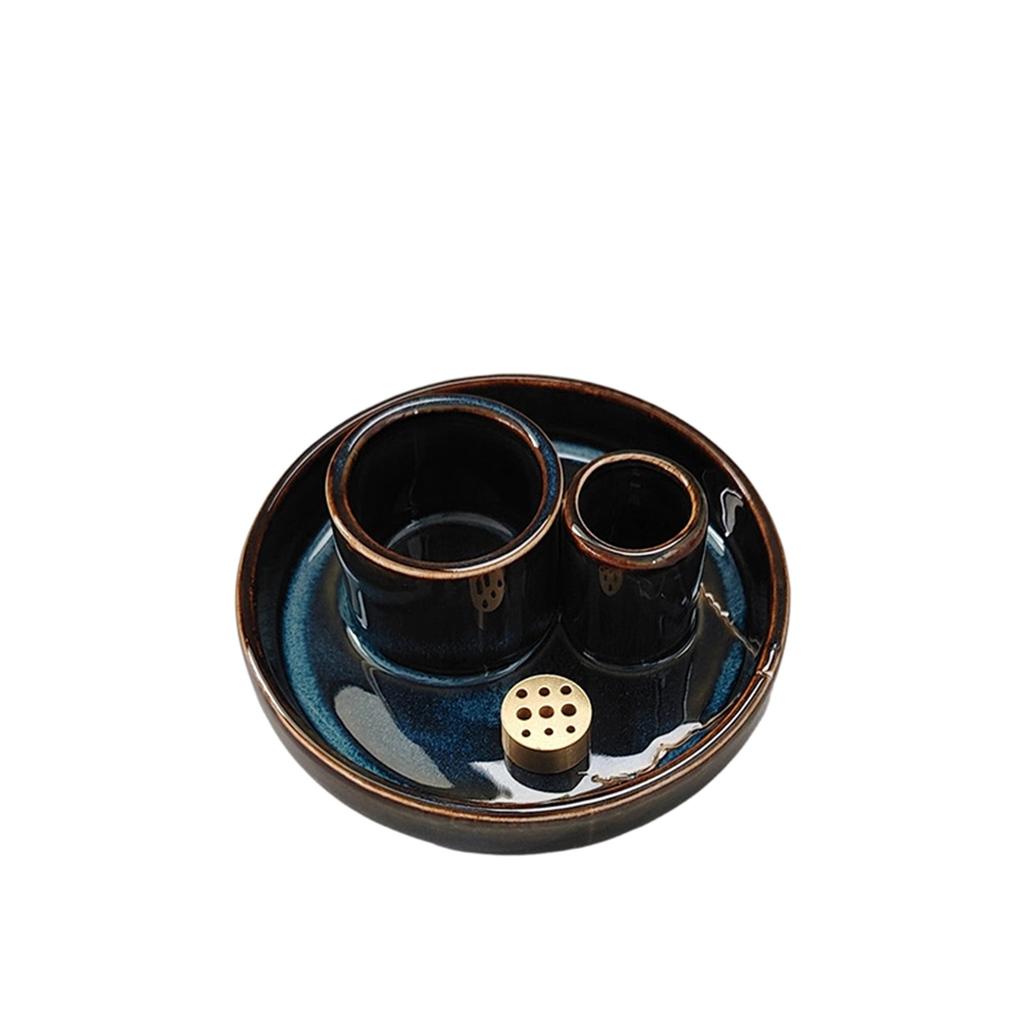 Ceramic Candlestick Candlestick Home Decoration Candlestick Home Ceramic Ornament