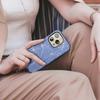 Abstract blue flower Phone Case for iPhone 17 17e 16e 16 15 14 13 12 11 X XS XR XSMAX 8 Air Pro Max Plus Double-layer Back Cover