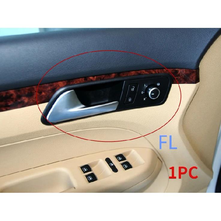 For VW Touran Caddy Car Chrome Inside Door Handle Inner