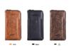 SHABILI Men's Zipper Wallet: Youth Leather Phone Bag & Card Holder, Large Capacity, Multifunctional
