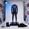 Tuta Integrale Nightwing dei Titans con Tessuto in Lycra per Cosplay ed Eventi in Costume