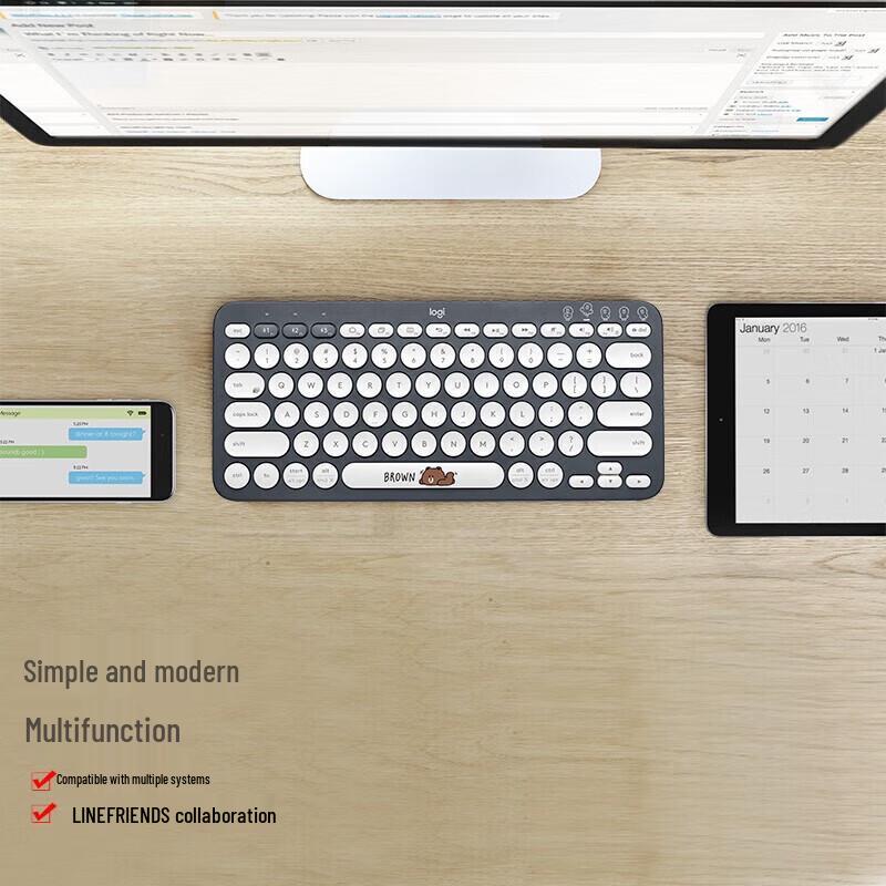 

Logitech K380 Multi-Device Bluetooth Keyboard