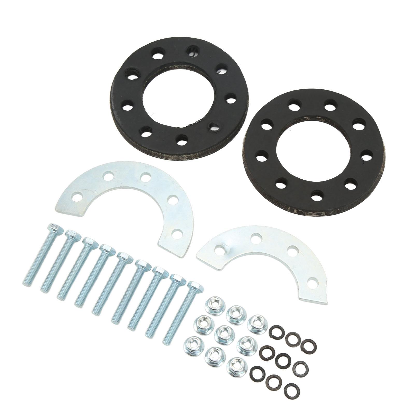 

9 Holes Sprocket Mount Kit Aluminium Alloy Backing Plate Reinforced Washer Kit for 49‑80CC Electric Bicycle Motorcycle