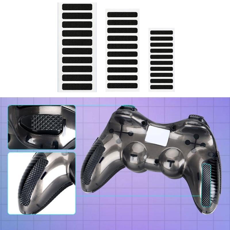 20 Piece Nonslip Grip Sticker For Gaming Controllers Phones And Tablets Soft Silicone Anti Sweat Protections Stickers