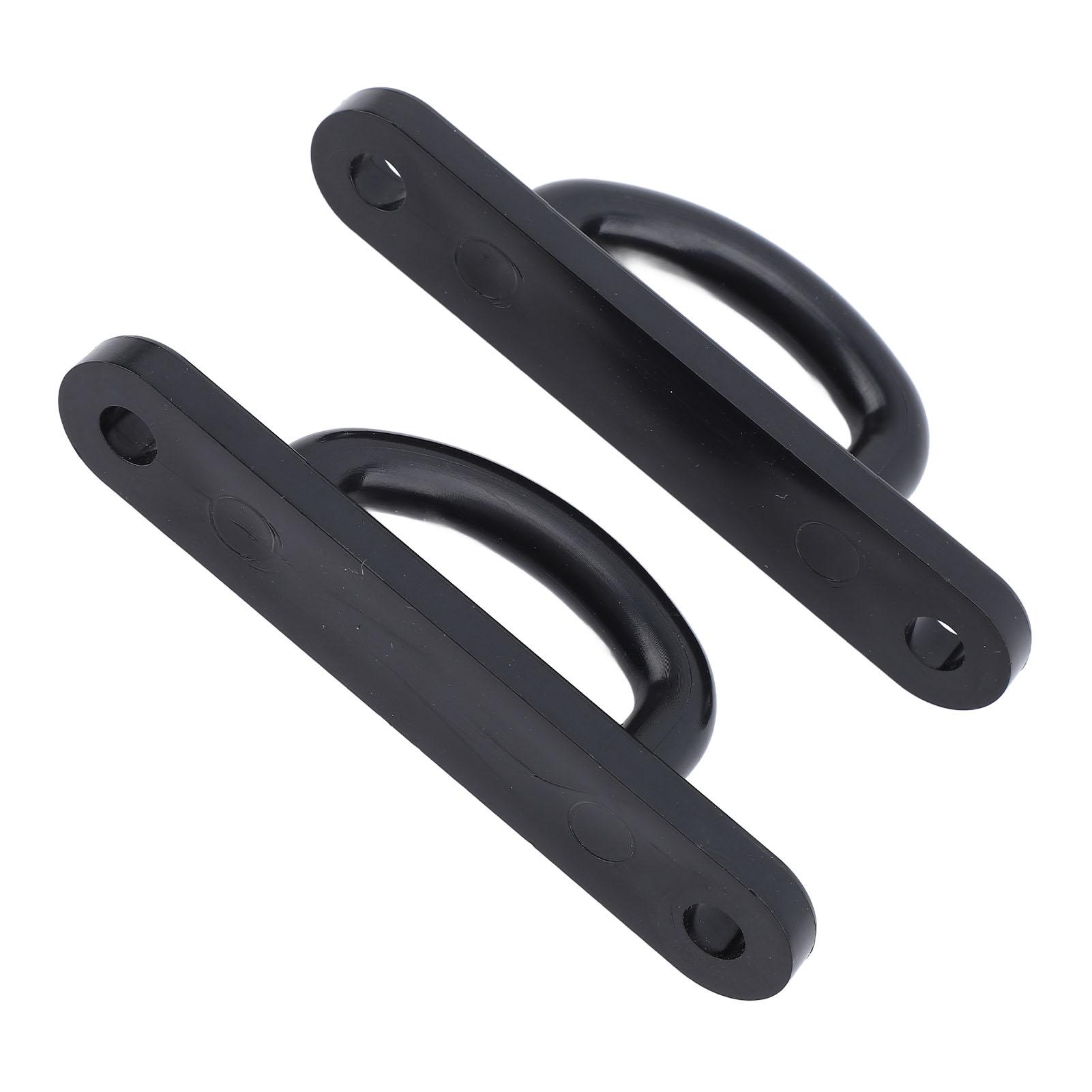 

2PCS Rotary Latch D Striker Plate 4in Length Long Lasting Use 5423020000 for Ranch Truck Cap Glass