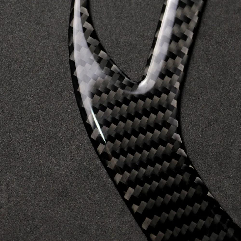 For BMW F20 F21 1 Series 116i 118i Accessories Carbon Fiber Gear Shift Control Panel Cover Interior Trim Car Styling 5D Sticker