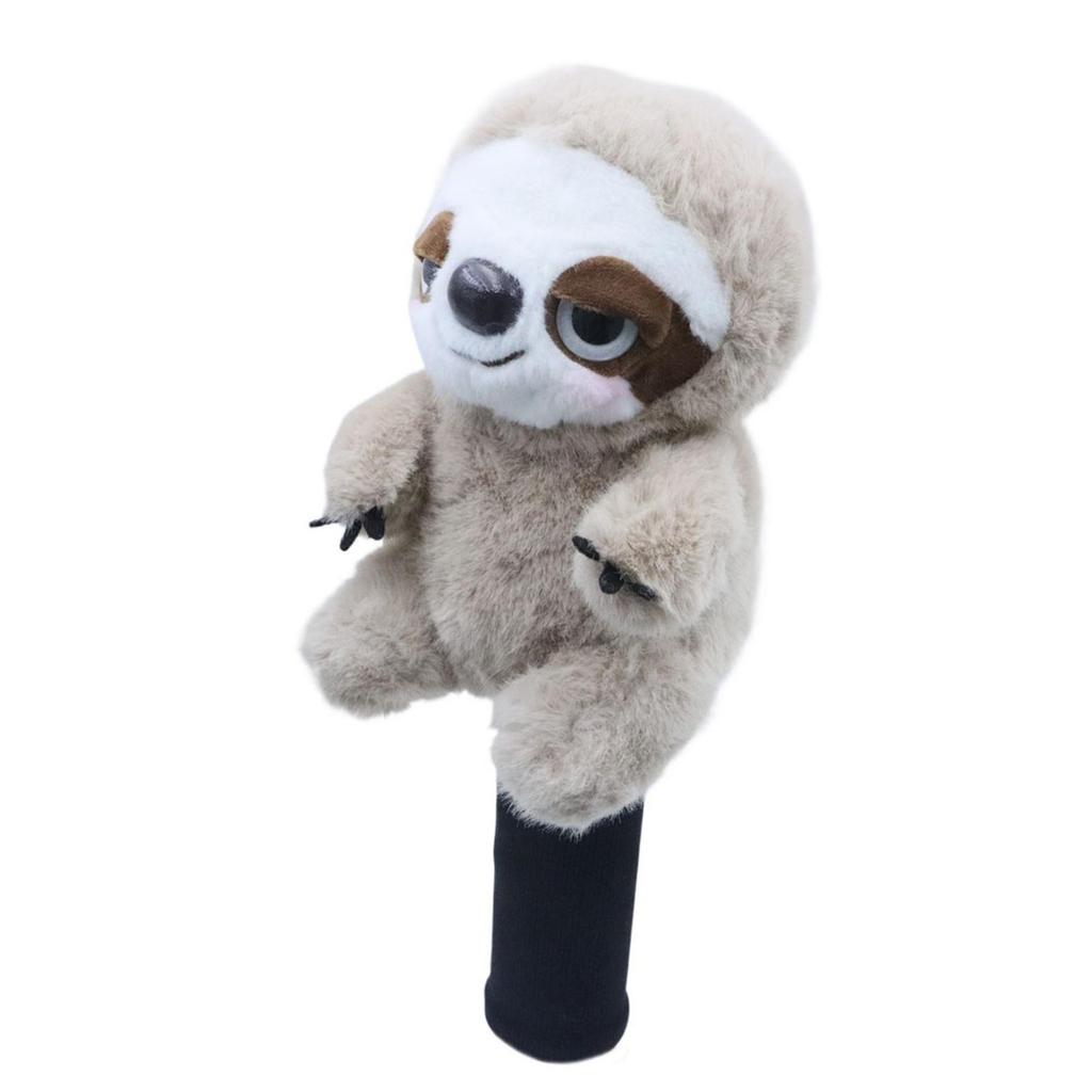 Fairway Wood Golf Club Headcover Plush Animal Cute Gift Golf Club Head Cover