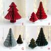 Elegant Paper Crafts for Festive Decorating Christmas Home Desk Ornamant