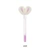 Gold Buckle Pompom Eyelash & Eyebrow Brush with Crystal Rod and Rabbit Ear Comb