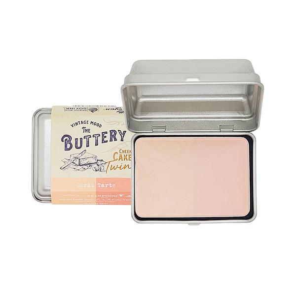 

[Special Offer] SKINFOOD Buttery Cheek Cake Twin 9.5g [Until April 2, 2026] 04 Coral Tart