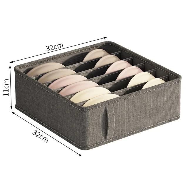 20/6/7 Fächer Kationisches PP Socken BH Hosen Einfachheit Organizer Für Schränke Und Schubladen Zuhause Sortierboxen Aufbewahrungs-Organizer-Box