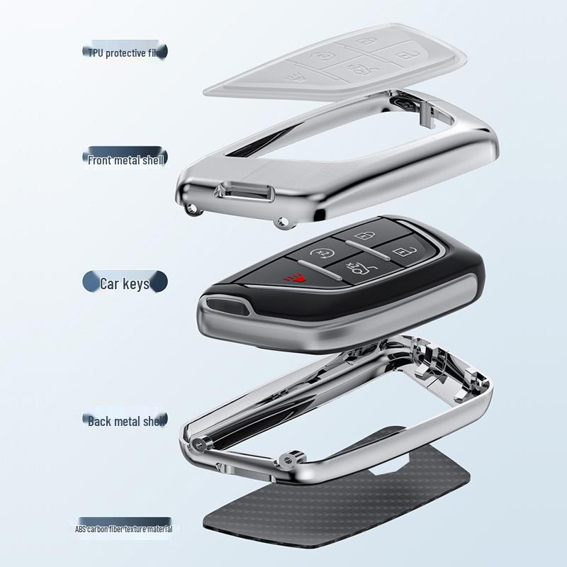 Cadillac Key Cover for 2022 XT5, XT6, XT4, CT6, CT4, CT5, ATSL Models
