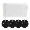2026 Best!! Black Earring Display Card Paper Holder for Jewelry Retail 200Pcs Pack