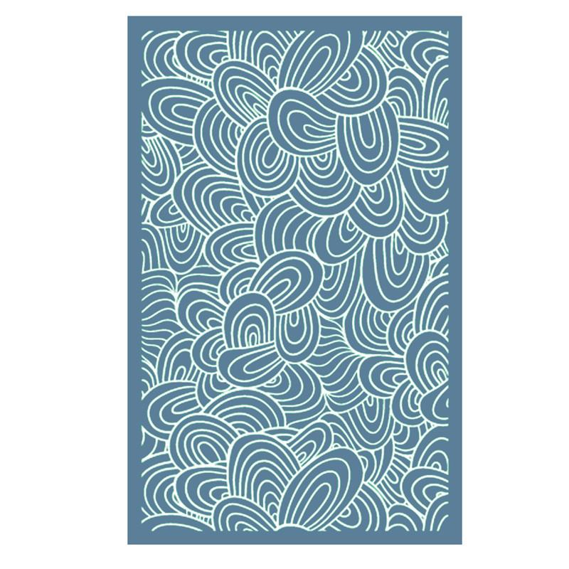 1-3Pcs Silk Screen Stencils for Polymer Clay Reusable Silk Screen Print Kit Mesh Stencil DIY Earring Jewelry Making Pottery Tool