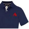 Aquascutum Mens Woven Embroidered Polo Shirt