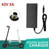 42V 2A Nabíječka pro elektrickou koloběžku 5,5×2,1mm 3pinový letecký konektor pro elektrické koloběžky Xiaomi Ninebot M365 Segway 36V 10S Li-ion baterie