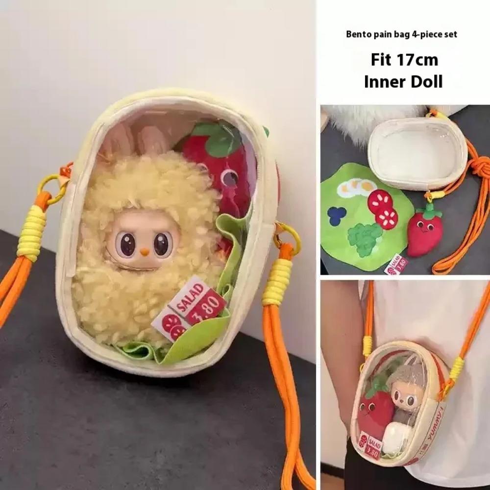 

15см/17см The Monsters Wacky Mart Для Labubu V1 V2 V3 Поколения Одежда Таракана Ручной Работы Костюм Темпуры Одежда для Куклы