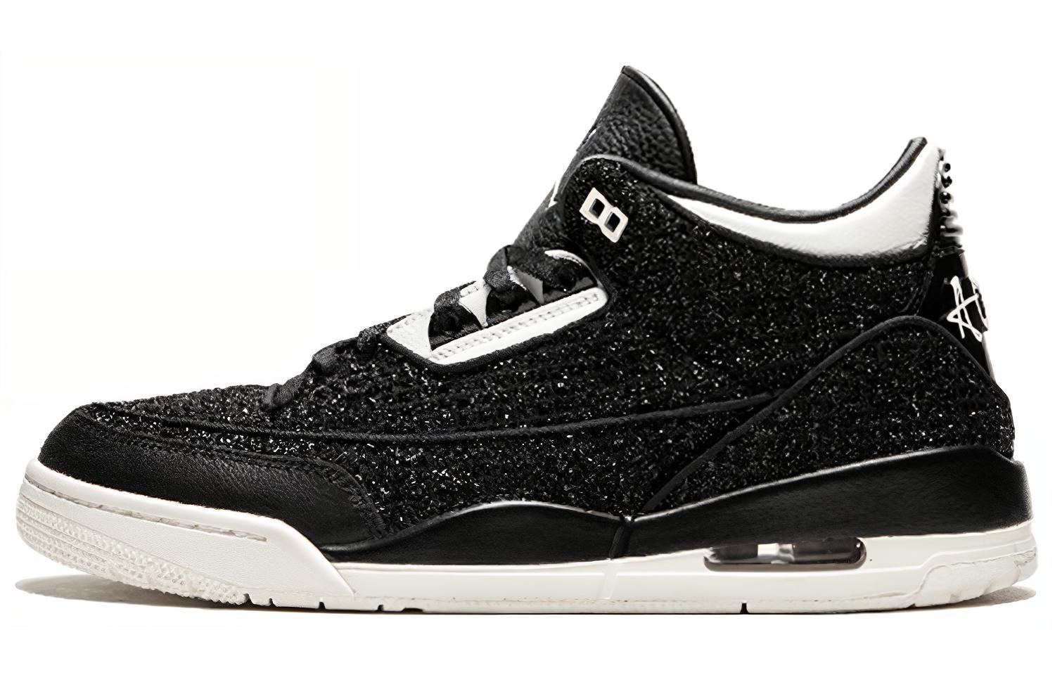 

Air Jordan Anna Wintour X Air Jordan 3 Retro Black Women s BQ3195-001 36