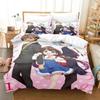 Anime Ryuos Work Is Never Ai Bedding Set Bedroom Soft Modern Bedspreads Comefortable Kids Duvet Cover Quilt Cover And Pillowcase