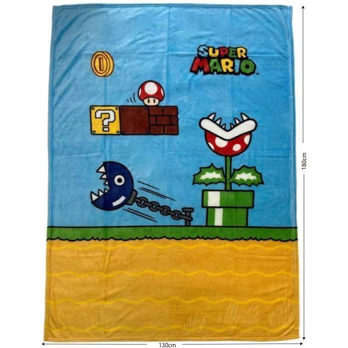 Plaid - MARIO BROS - 130 x 180 cm