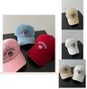 Colifanria Bear Embroidered Baseball Cap With Wide Brim For Casual Summer Wear