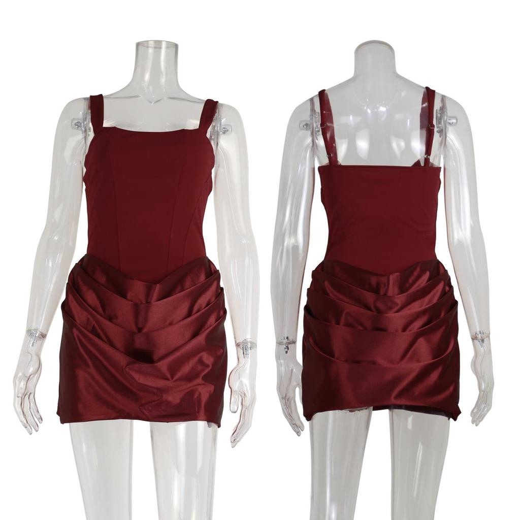 2026 European & American Style Strapless Cropped Dress - New Arrivals