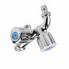 Electroplating Plastic Washing Machine Cold Water Faucet Sink Basin Water Tap with Double Spout &amp; Shutter Handle G1Celsius2