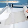Silikon-Haustiermatte, Tiernahrung, Fütterungsunterlage, wasserdicht, für Hunde und Katzen, Schüssel, Futtermatte, Welpen-Futtertablett, Wasserkissen, Tischset
